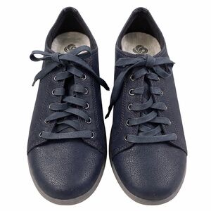 Clarks Cloudsteppers Navy Blue Comfort Sneakers Sz 6.5
